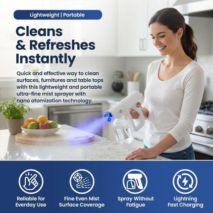 Nano Mist Spray Gun – Rechargeable 300ML