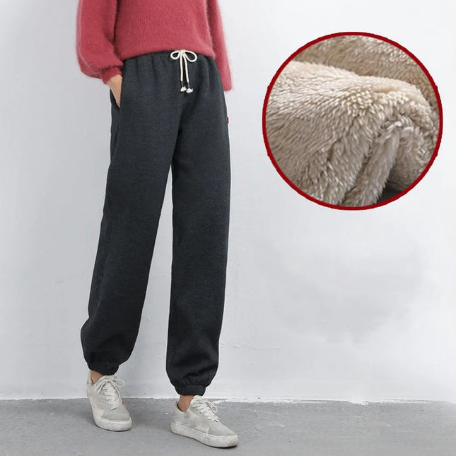 Women’s Winter Fleece Leggings – Thick, Warm Plus-Size Casual Pants