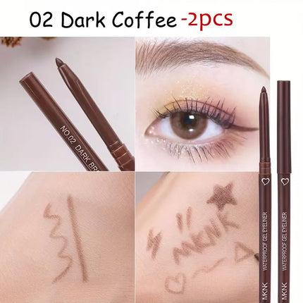 Waterproof Eyeliner Pencil – 5 Long-Lasting Colors