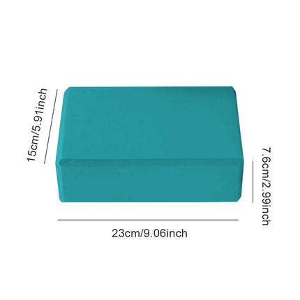 High-Density EVA Yoga Block – Non-Slip Pilates Brick for Support & Balance Training