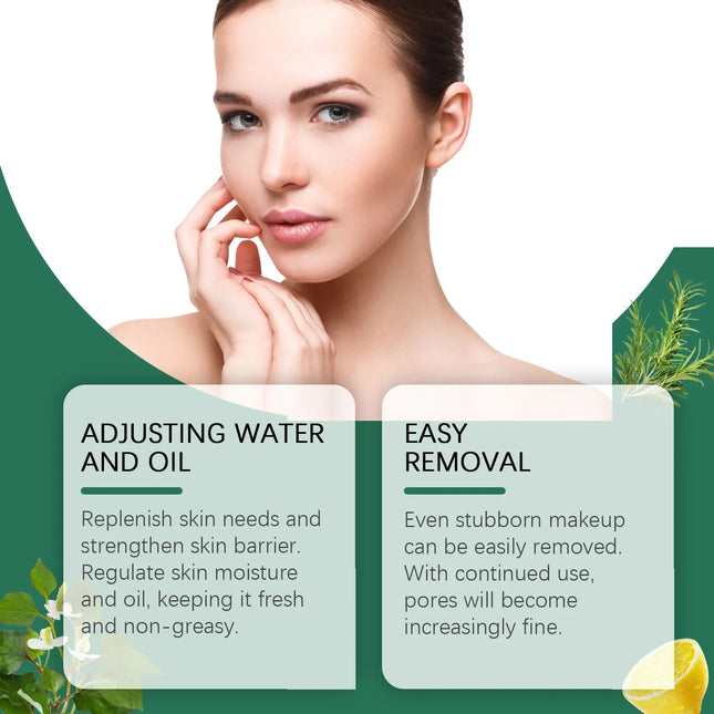 Makeup Removal Cleansing Oil – Moisturizing Face, Eyes & Lips Cleanser