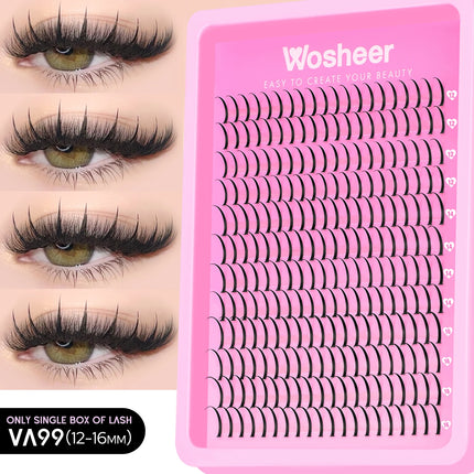 Lash Cluster Kit – DIY Individual Spiky Lashes for Volume and Manga-Style Extensions