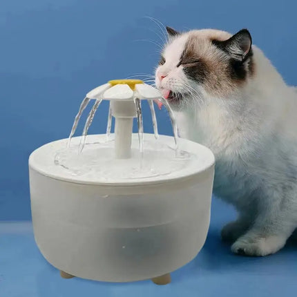 Automatic Pet Water Fountain – 1.2L USB Quiet Filtered Drinking Dispenser for Cats & Small Pets