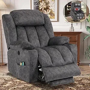 Large Electric Power Lift Recliner Chair with Footrest