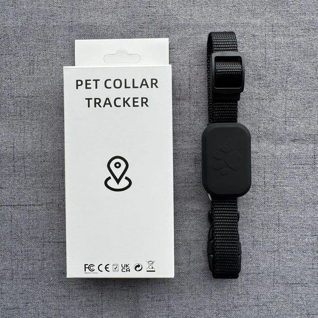 Smart Pet GPS Tracker Collar – Waterproof Real-Time Locator for Cats & Dogs