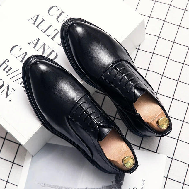 Men’s Leather Oxford Formal Shoes