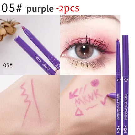Waterproof Eyeliner Pencil – 5 Long-Lasting Colors