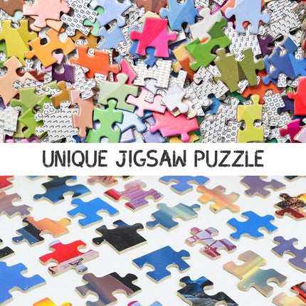 Custom Jigsaw Puzzle – Create Your Own Personalized Picture Puzzle DIY Toy for Anniversary or Festival Gift (200/300/500/1000/1500 Pieces)