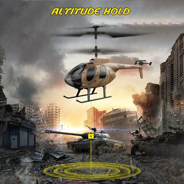 VATOS Remote Control RC Helicopter with One-Key Takeoff