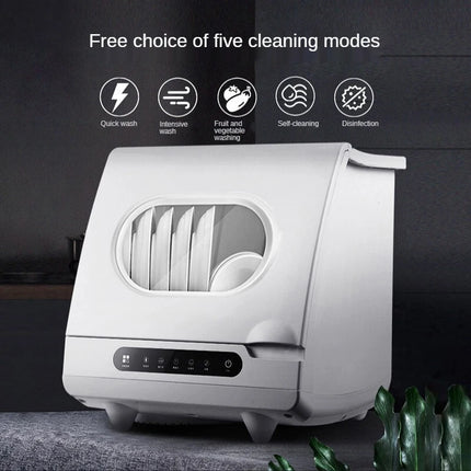 Luvera Smart Countertop Dishwasher – Compact, Automatic & Sterilizing