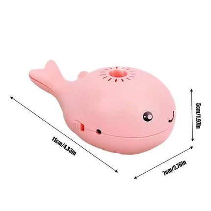 Electric Floating Whale Cat Toy with Balls – Interactive Soccer Ball Cat Toy for Indoor Cats, Fun Motion & Energy Release