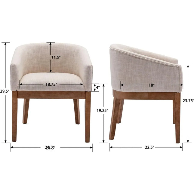 Set of 4 Mid-Century Modern Dining Chairs