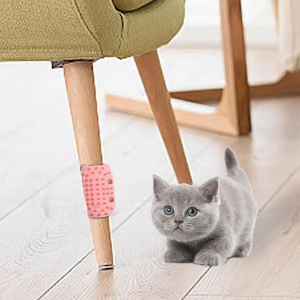 Self-Cleaning Pet Grooming Brush – Table-Leg Mountable Massage Comb for Dogs & Cats