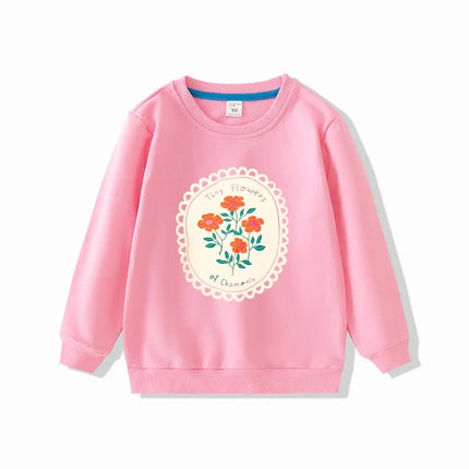 Cartoon Kids Sweatshirt – Cotton Full Sleeve Pullover Hoodie