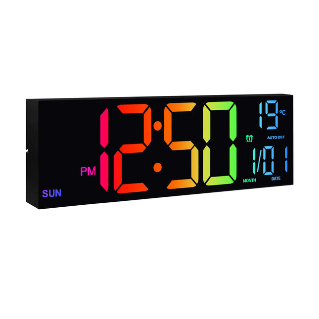 16" Large LED Digital Wall Clock