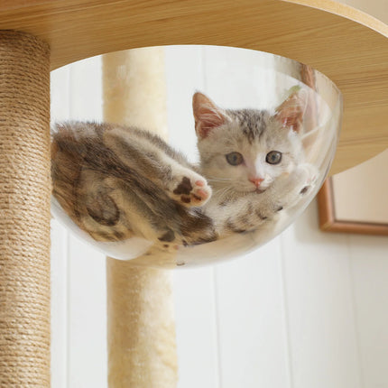 Luvera Cat Tower – Multi-Level Playhouse for Indoor Cats