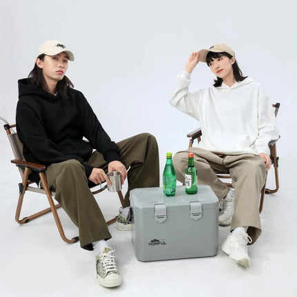 Heavyweight Cotton Plus Velvet Fleece Hoodie – Men & Women Pullover