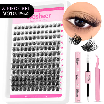 Lash Cluster Kit – DIY Individual Spiky Lashes for Volume and Manga-Style Extensions