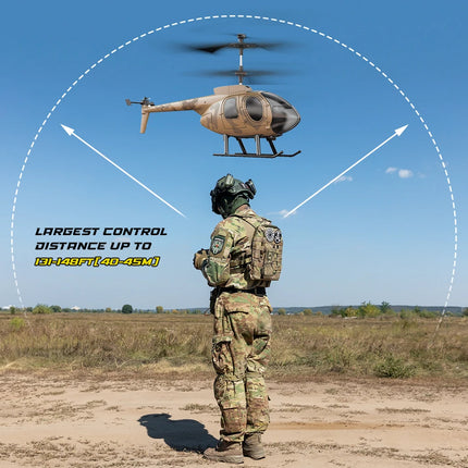 VATOS Remote Control RC Helicopter with One-Key Takeoff