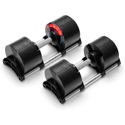NUOBELL Adjustable Dumbbells 5-80 lbs – 32-in-1 Home Gym Weight Set for Bench & Press
