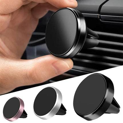 Magnetic Car Phone Holder – Air Vent Mount for All Smartphones