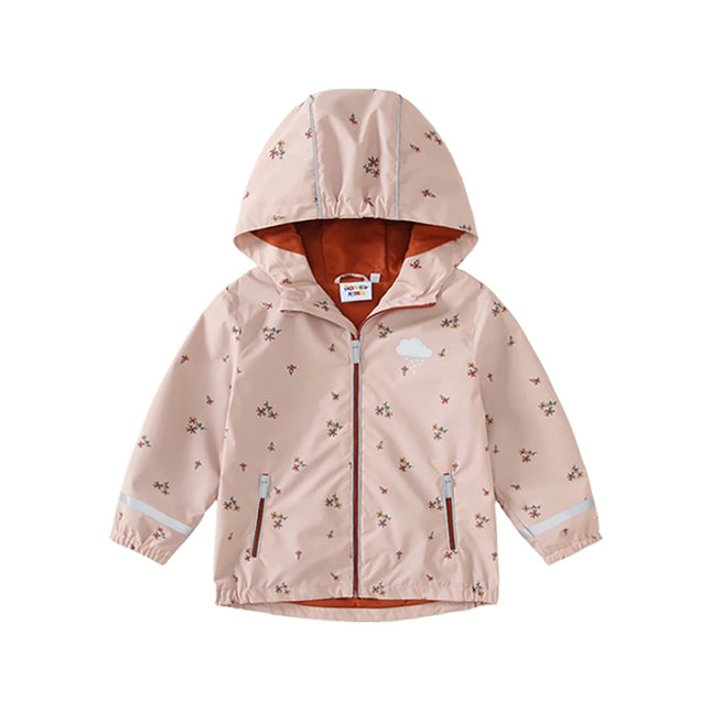 Kids Waterproof Softshell Hooded Jacket – Warm Fleece Outdoor Coat for Boys & Girls