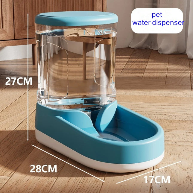 Automatic Pet Feeder & Water Dispenser – 3.8L Dual Food & Water Station for Cats and Dog
