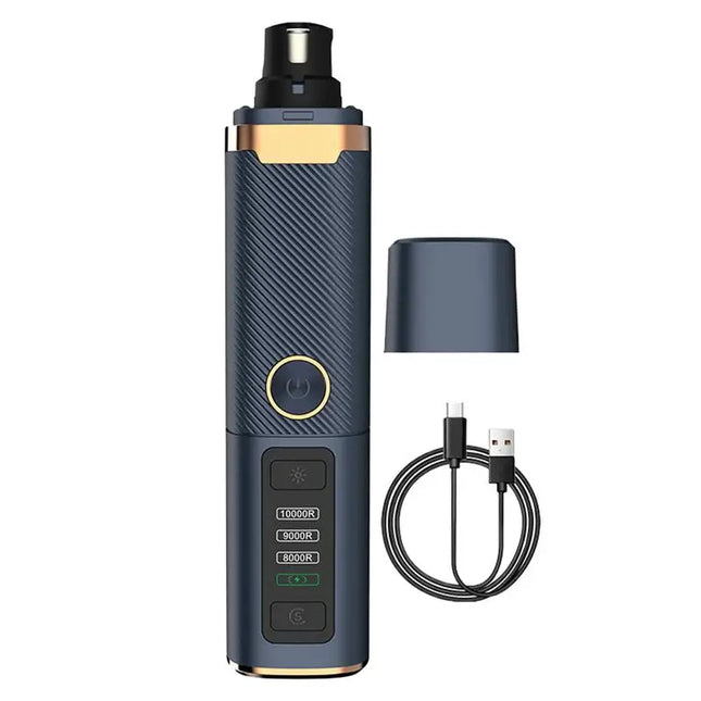 Electric Dog & Cat Nail Trimmer – USB Rechargeable Pet Nail File for Small & Medium Dogs