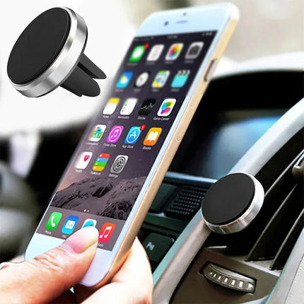 Magnetic Car Phone Holder – Air Vent Mount for All Smartphones
