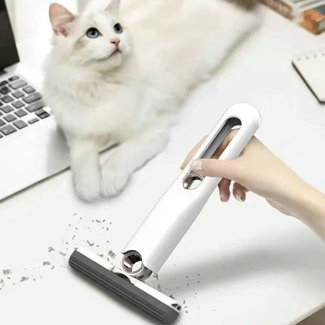 Portable Foldable Mini Mop – Hand-Free Self-Squeezing Cotton Mop for Floors, Windows & Bathroom