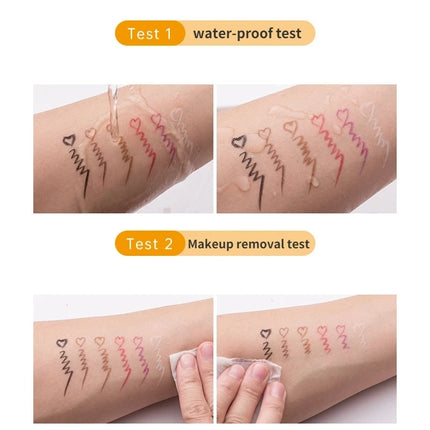 Waterproof Eyeliner Pencil – 5 Long-Lasting Colors