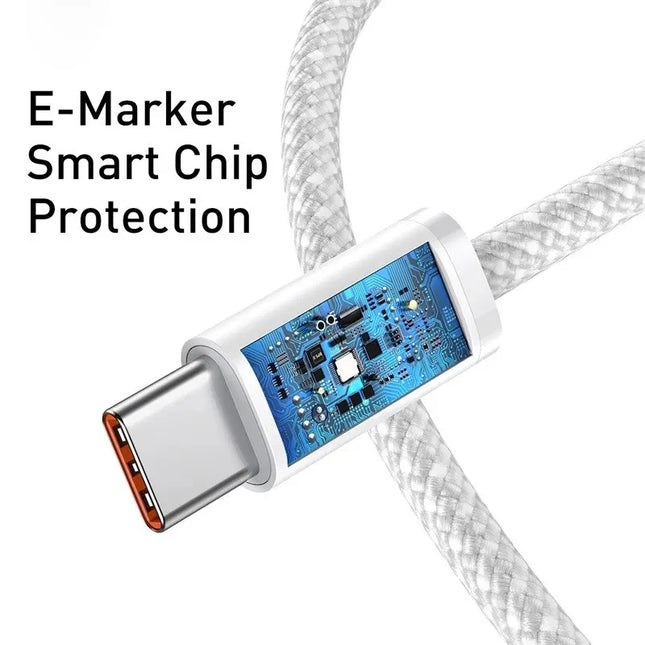 USB-C Fast Charging Cable – 60W PD for iPhone & Android