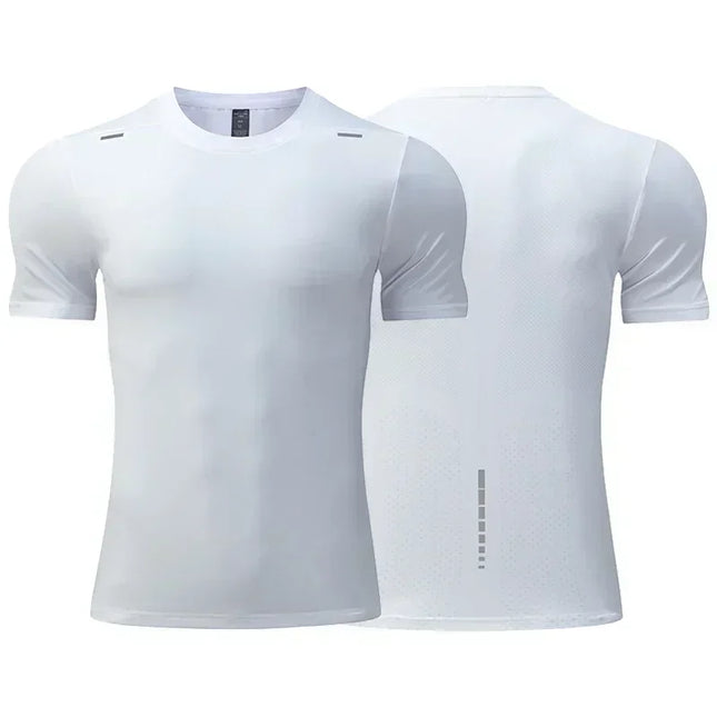 Men’s Loose Quick-Dry Summer Sports T-Shirt – Breathable Running & Fitness Top