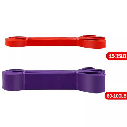 5–120lbs Fitness Resistance Bands – Elastic Workout Bands for Boxing, Yoga, Pilates, and Home Gym Training