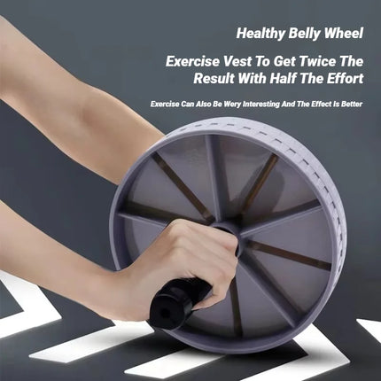 Abdominal Wheel Roller – Non-Slip, Heavy-Duty, Silent Home Fitness Trainer