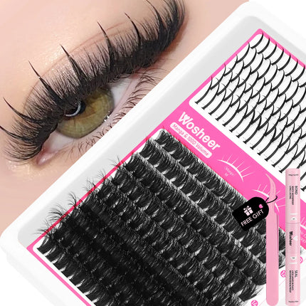 Lash Cluster Kit – DIY Individual Spiky Lashes for Volume and Manga-Style Extensions