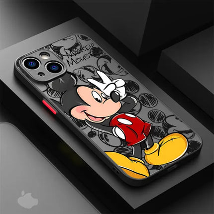 Magnetic Frosted Phone Case – Shockproof & Anti-Fingerprint for Apple iPhone