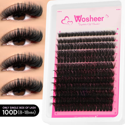 Lash Cluster Kit – DIY Individual Spiky Lashes for Volume and Manga-Style Extensions