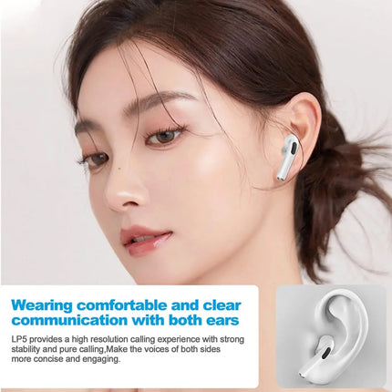 True Wireless Bluetooth 5.3 Earbuds – HiFi Sound, Low Latency, Noise Reduction, In-Ear Headphones