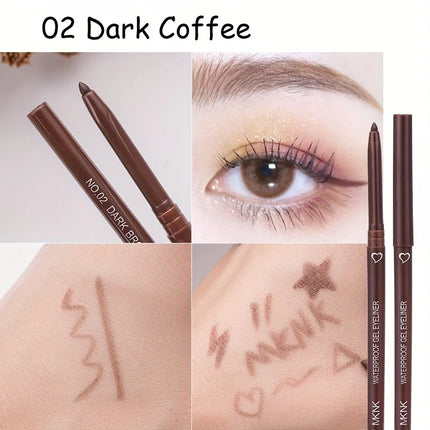 Waterproof Eyeliner Pencil – 5 Long-Lasting Colors