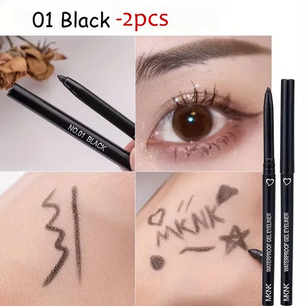 Waterproof Eyeliner Pencil – 5 Long-Lasting Colors