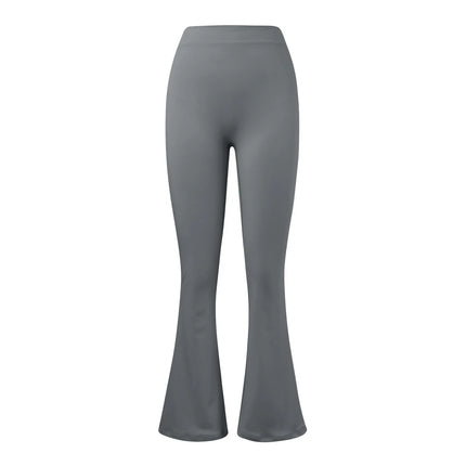 Women’s High-Waist Micro Horn Leggings – Butt-Lifting Gym & Casual Pants