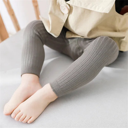 Kids’ Knitted Leggings – Soft Cotton Tights for Babies & Toddlers