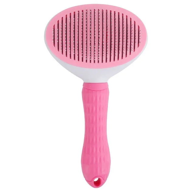 Pet Self-Cleaning Hair Remover Brush for Dogs & Cats – Grooming Tool for Puppy & Kitten