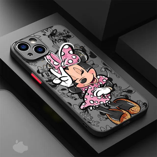 Magnetic Frosted Phone Case – Shockproof & Anti-Fingerprint for Apple iPhone