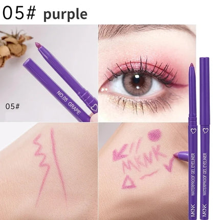 Waterproof Eyeliner Pencil – 5 Long-Lasting Colors