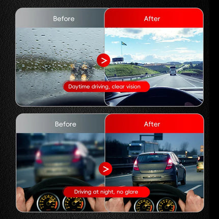 Car Windshield Oil Film Remover – Glass Polishing & Cleaning Compound