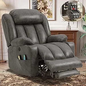 Large Electric Power Lift Recliner Chair with Footrest
